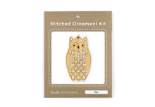 Load image into Gallery viewer, Stitched Ornament Kits - Oak