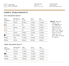 Load image into Gallery viewer, Star Lake Quilt Pattern