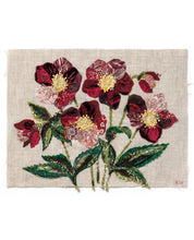 Load image into Gallery viewer, Hellebores Slow Stitching Kit
