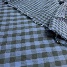 Load image into Gallery viewer, Gingham Night Double Gauze