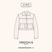 Load image into Gallery viewer, La Veste Sewing Pattern
