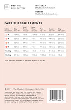 Load image into Gallery viewer, Birds Hill Quilt Pattern