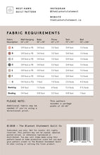 Load image into Gallery viewer, West Hawk Quilt Pattern