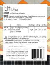 Load image into Gallery viewer, Lotta Quilt Pattern