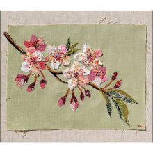 Load image into Gallery viewer, Cherry Blossom Slow Stitching Kit