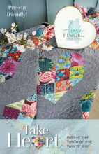 Load image into Gallery viewer, Take Heart Quilt Pattern
