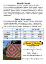 Load image into Gallery viewer, Alternate Routes Quilt Pattern