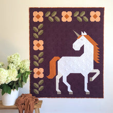 Load image into Gallery viewer, Unicorn Garden Quilt Pattern