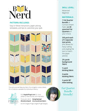 Load image into Gallery viewer, Book Nerd Quilt Pattern