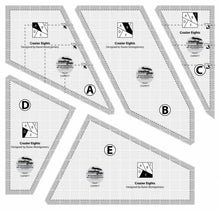 Load image into Gallery viewer, Crazier Eights Template Set
