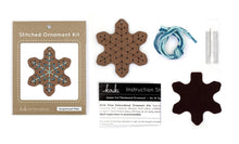 Load image into Gallery viewer, Stitched Ornament Kits - Gingerbread