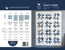 Load image into Gallery viewer, Quilty Stars Quilt Pattern