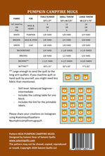 Load image into Gallery viewer, Pumpkin Campfire Mugs Quilt Pattern
