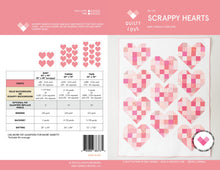 Load image into Gallery viewer, Scrappy Hearts Quilt Pattern
