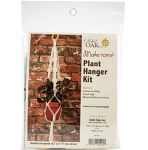 Load image into Gallery viewer, Picot Knot Plant Hanger Kit

