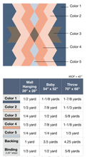 Load image into Gallery viewer, Aztec Diamonds Quilt Pattern