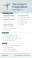 Load image into Gallery viewer, The Creator's Compendium Pattern
