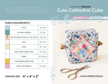 Load image into Gallery viewer, Cute Cathedral Cube Pattern