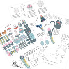 Load image into Gallery viewer, Flora the Forager DIY Doll Sewing Kit
