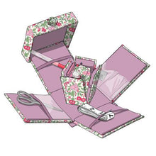 Load image into Gallery viewer, Victorian Style Sewing Box