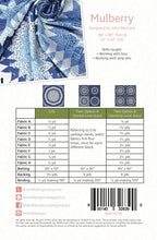 Load image into Gallery viewer, Mulberry Quilt Pattern