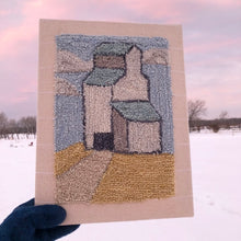 Load image into Gallery viewer, Grain Elevator Punch Needle DIY Kit