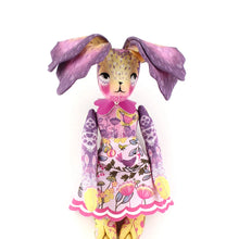 Load image into Gallery viewer, Iris Flower Bunny DIY Doll Sewing Kit