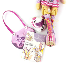 Load image into Gallery viewer, Iris Flower Bunny DIY Doll Sewing Kit