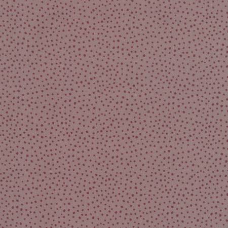 Dancing in the Blossom - Burgundy Dots
