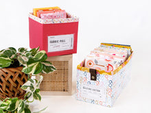 Load image into Gallery viewer, The Modular Fabric Box Pattern