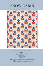 Load image into Gallery viewer, Snow Cabin Quilt Pattern