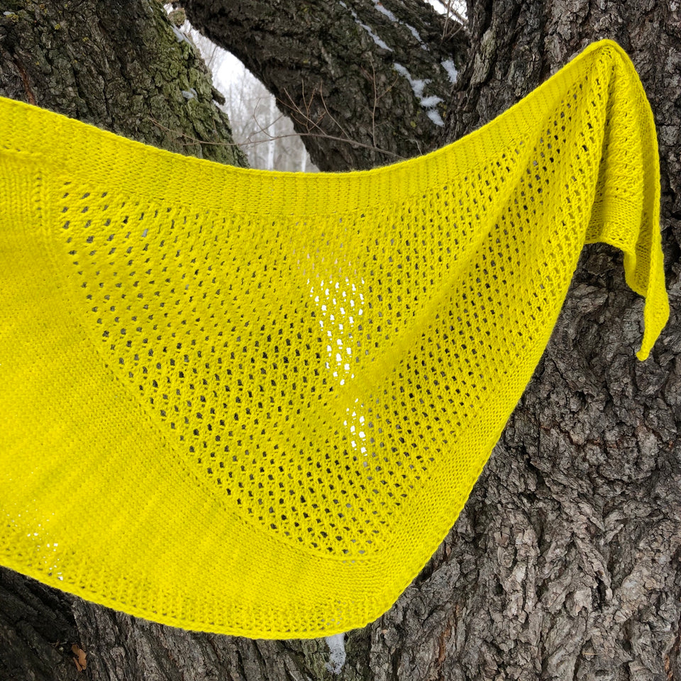 Side Eye Shawl - Part 1