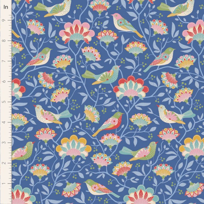 Tilda Jubilee - Bird Tree - Blue
