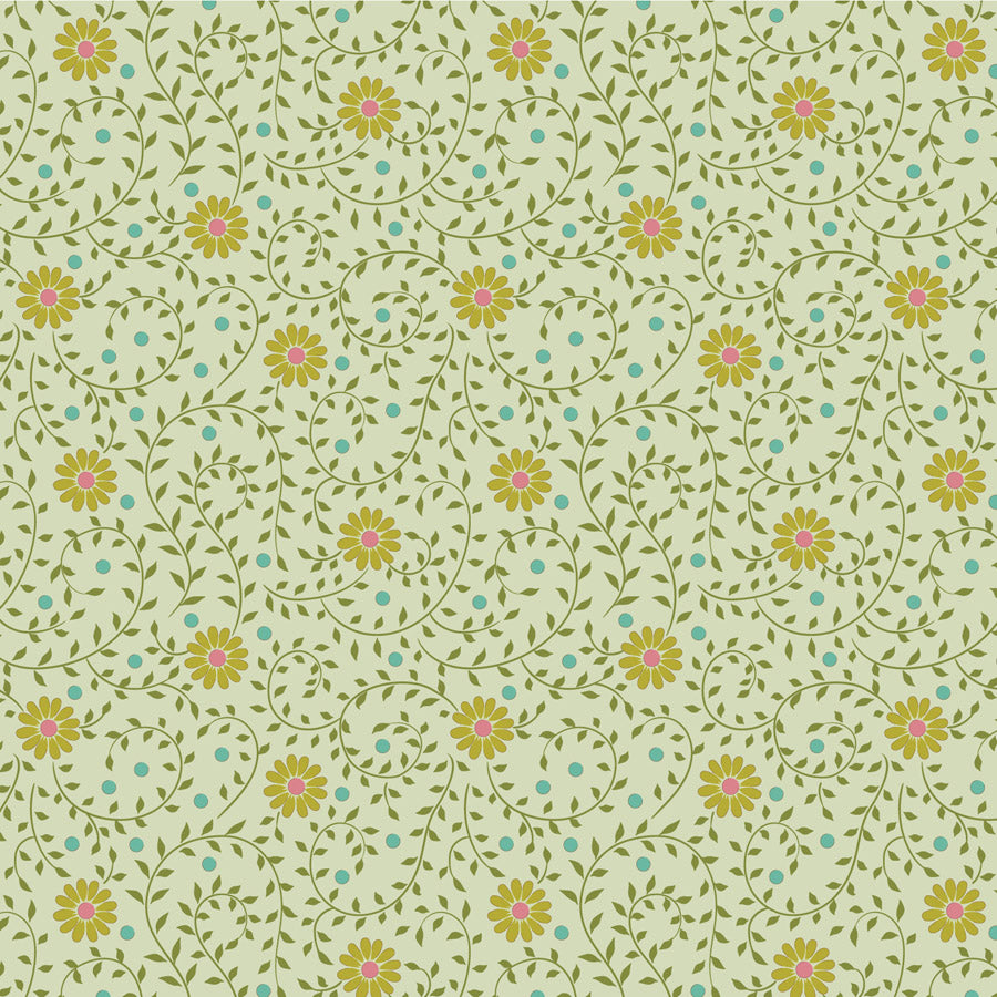 TILDA - Sanctuary - Daisydream - Pistachio