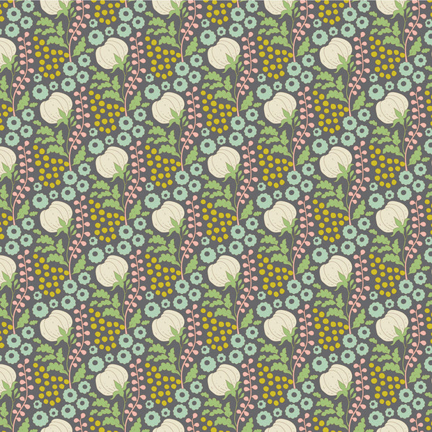 TILDA - Sanctuary - Cottonfield - Greygreen