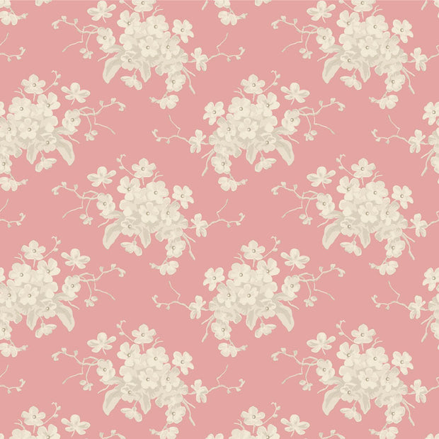 TILDA - Sunday Brunch - White Flower in Pink