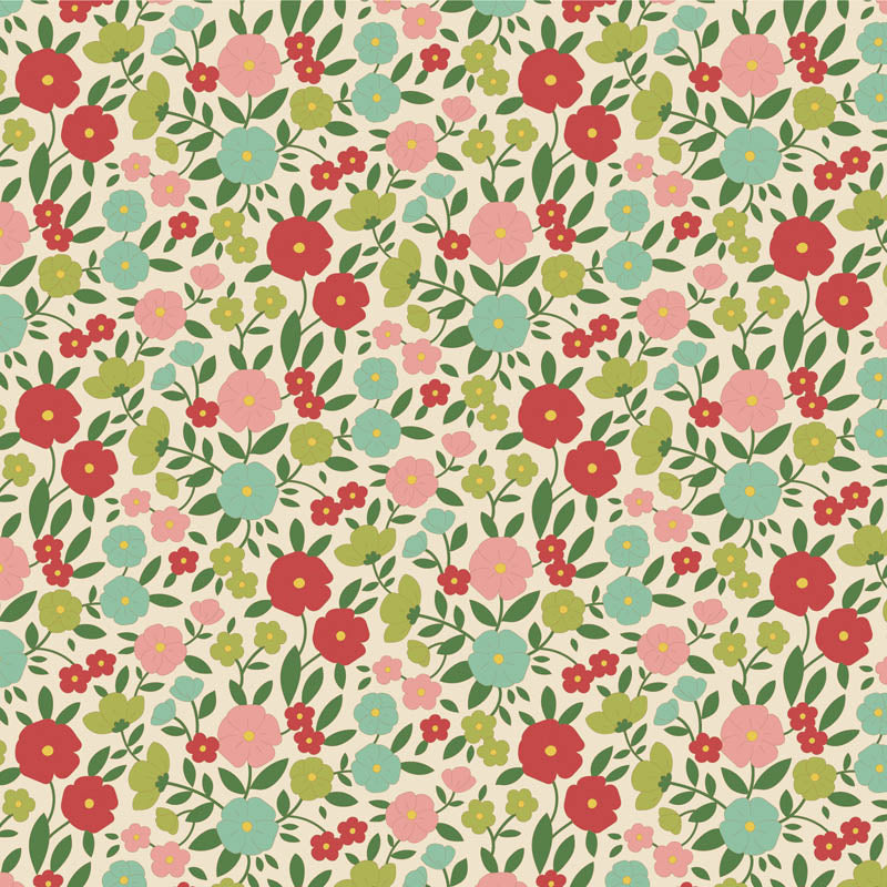Tilda - Wallflower - Janice in Green