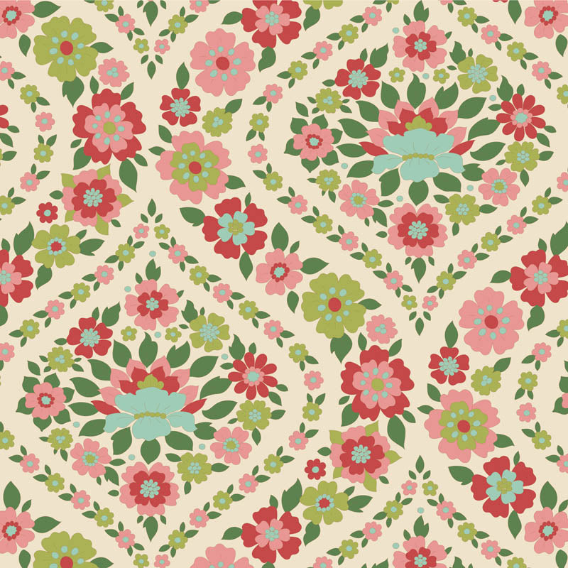 Tilda - Wallflower - Bianca in Green