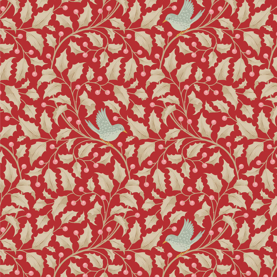 TILDA - Merry Little Christmas - Holly - Red
