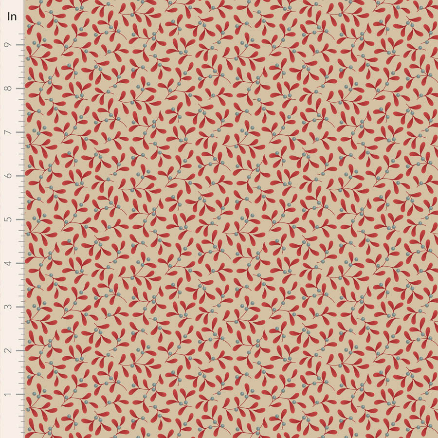 TILDA - Merry Little Christmas - Mistletoe - Red