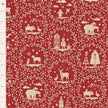TILDA - Merry Little Christmas - Paperscenes - Burgundy