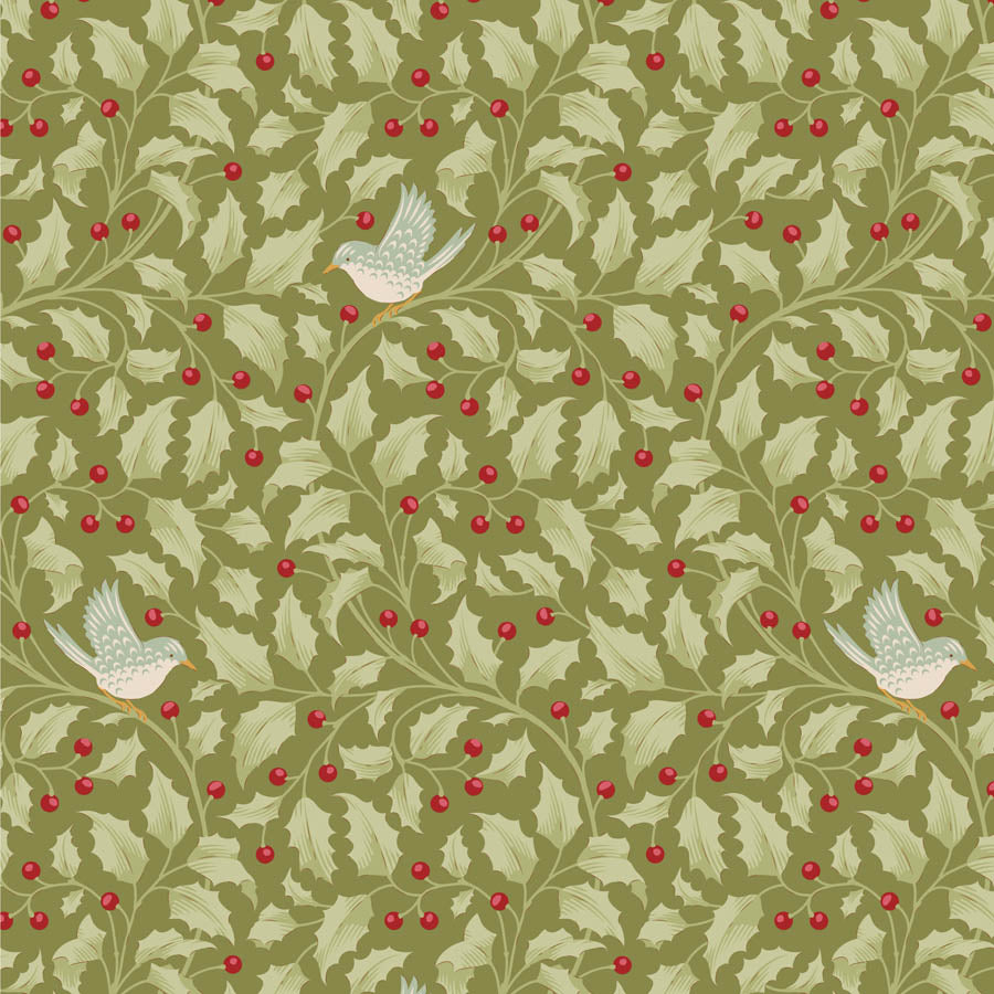 TILDA - Merry Little Christmas - Holly - Moss