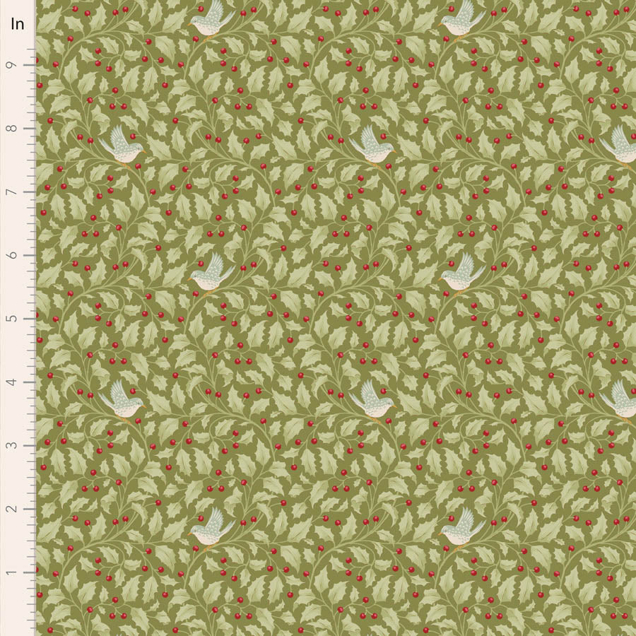 TILDA - Merry Little Christmas - Holly - Moss