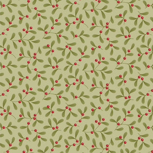 TILDA - Merry Little Christmas - Mistletoe - Pistachio