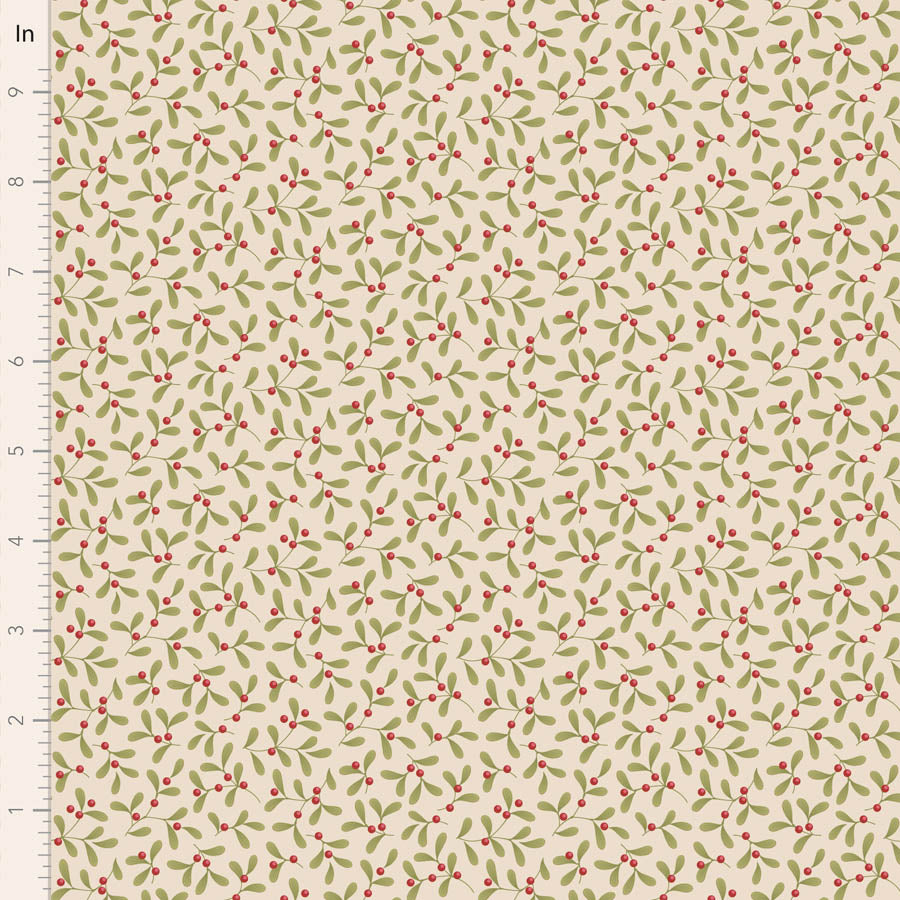 TILDA - Merry Little Christmas - Mistletoe - Cream