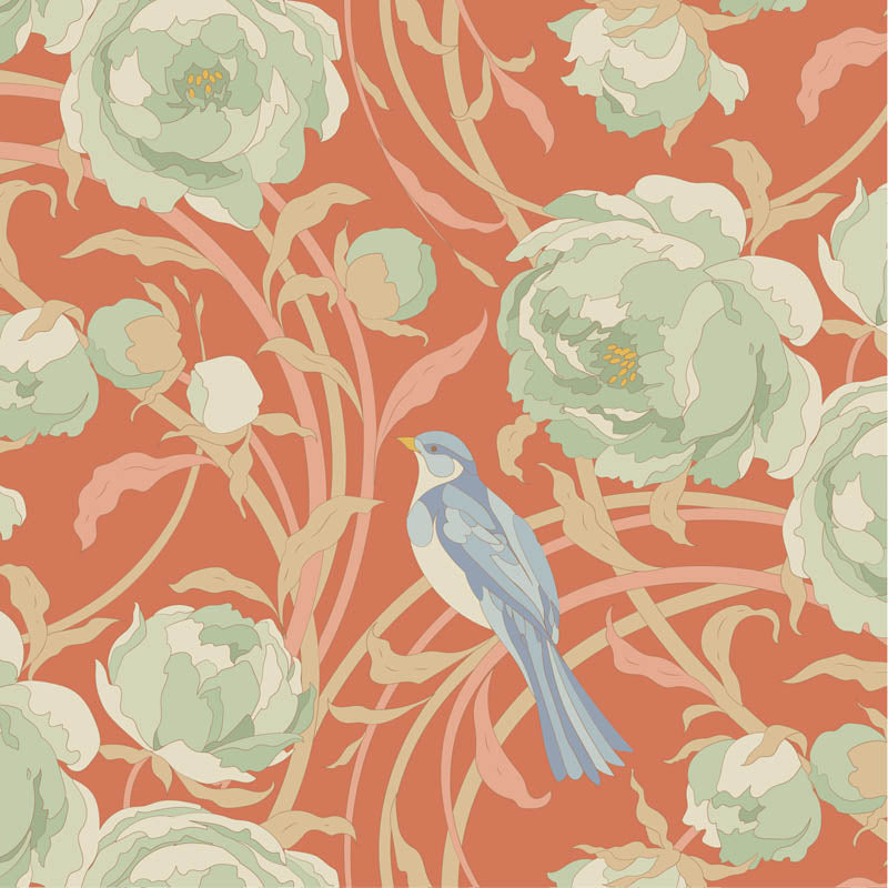 TILDA - Songbird - Cora - Coral