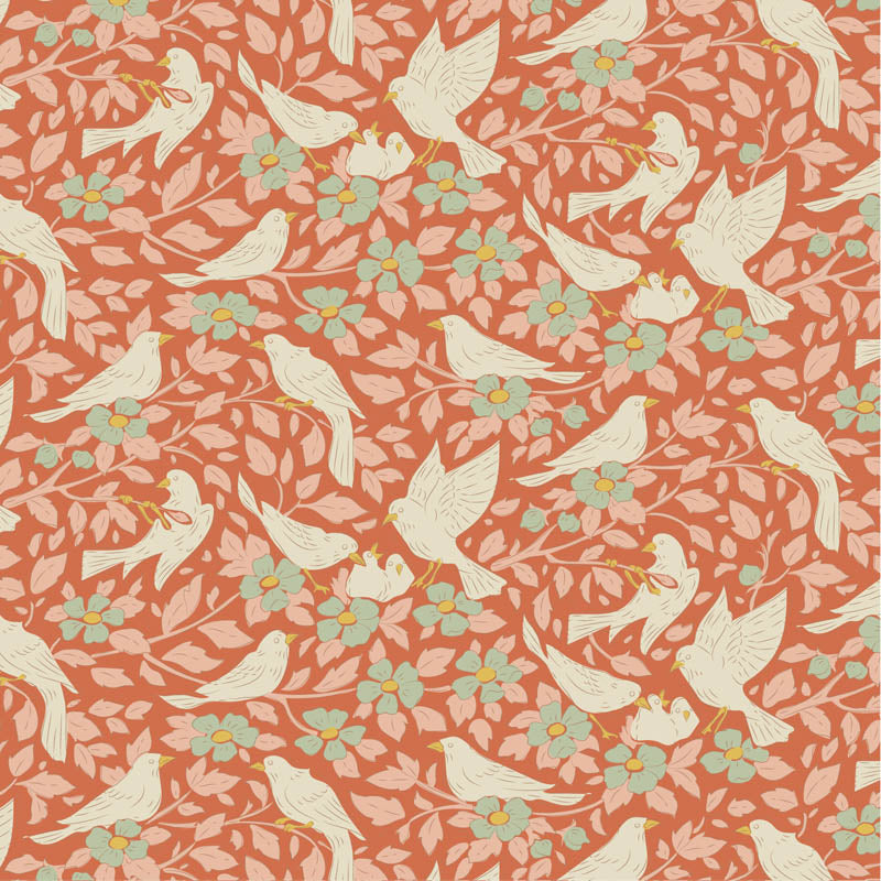 TILDA - Songbird - Ava - Coral