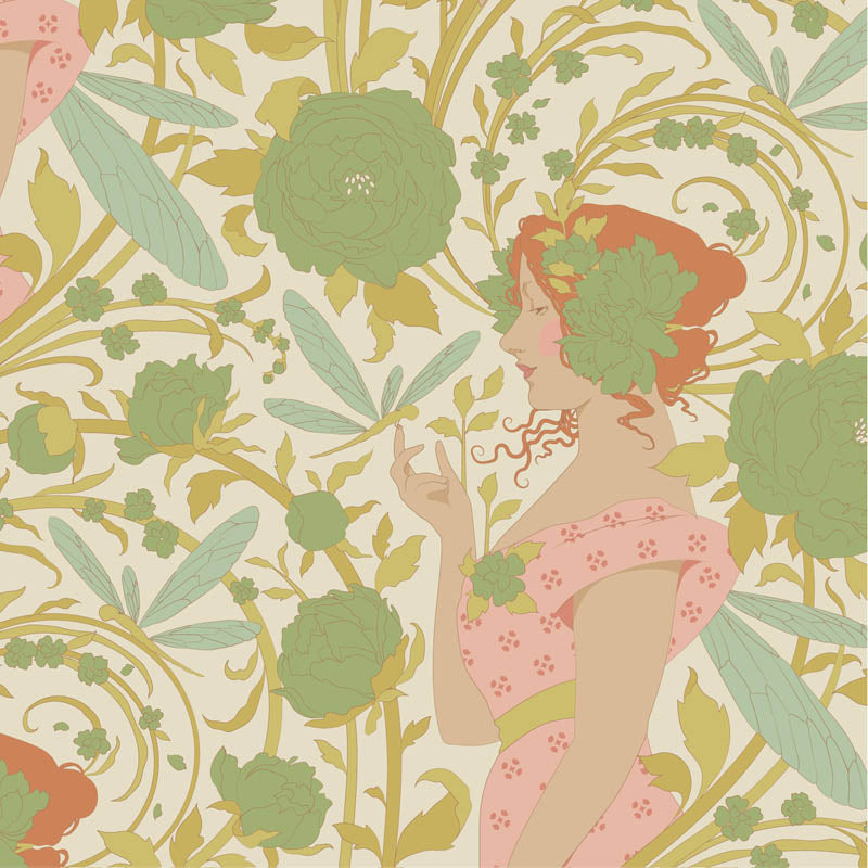 TILDA - Songbird - Aubrey - Green