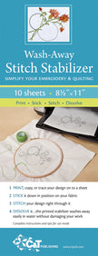 Wash Away Stitch Stabilizer
