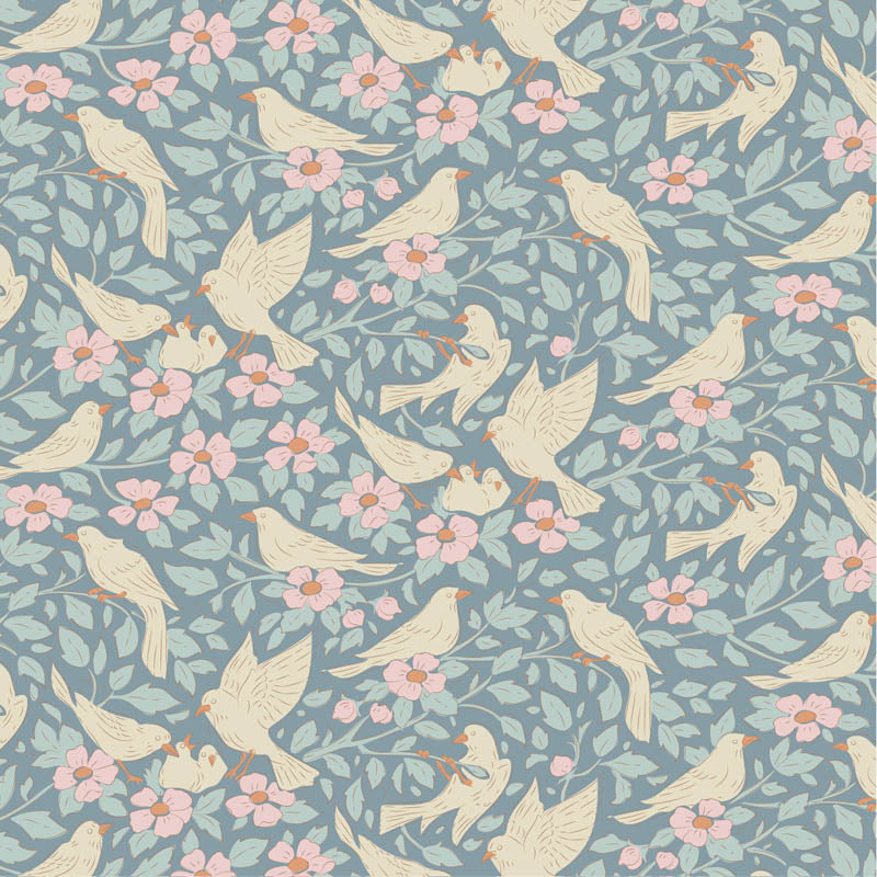 TILDA - Songbird - Ava - Blue